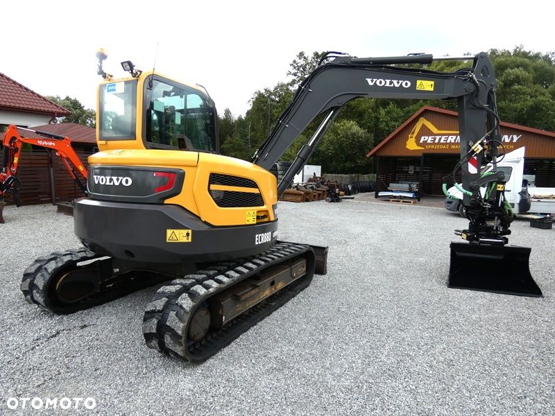 Volvo ECR88D ROTOTILT ZE SZCZYPCAMI / Super Stan / Nowe podwozie / - 40