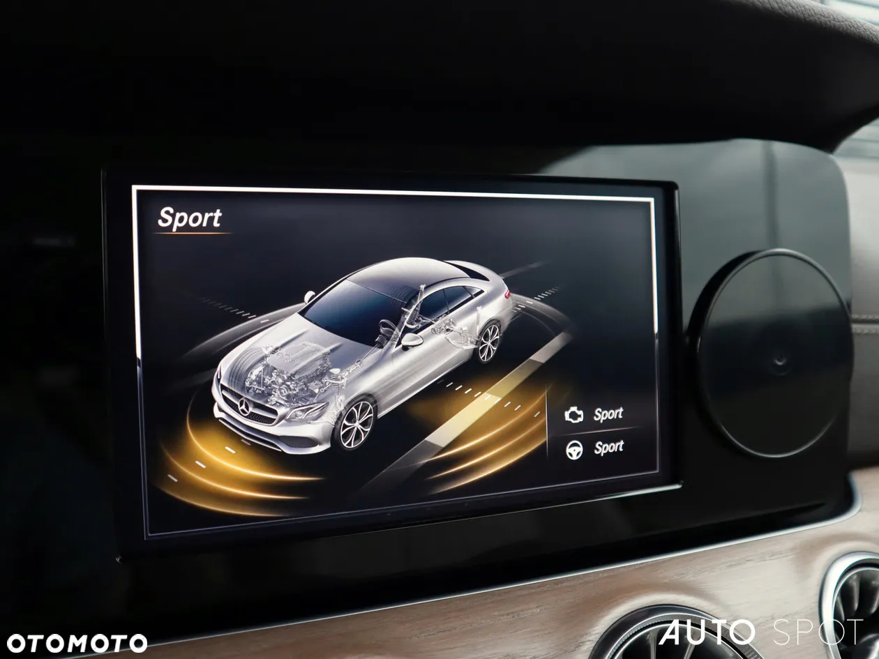 Mercedes-Benz Klasa E 220 d Coupe 9G-TRONIC - 34