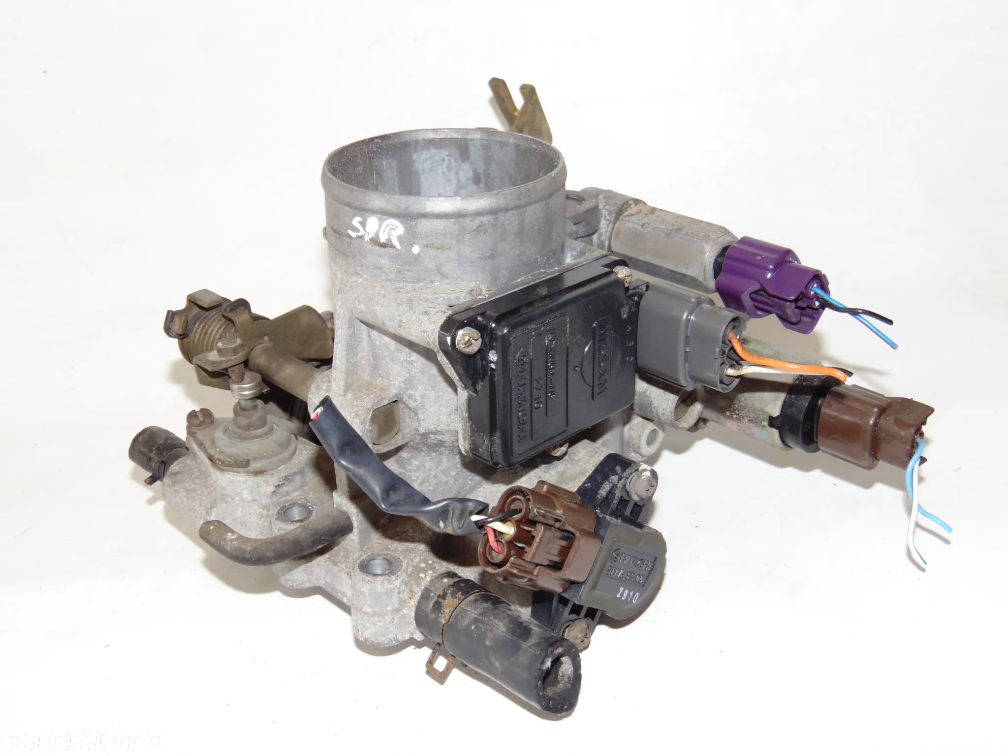 SPRAWNA przepustnica silniczek krokowy czujnik przepustnicy przepływomierz AFH45M-46 AESP201-3 SERA483-05 Nissan Sunny N14 1.4 benzyna 91-94r - 1