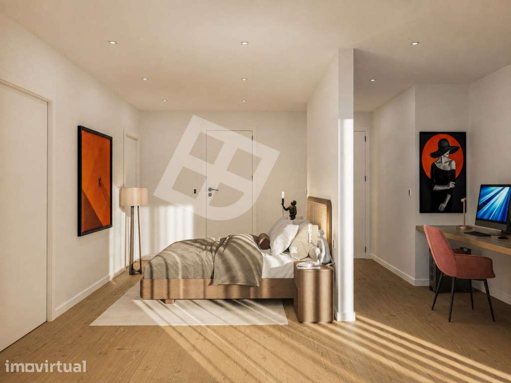 T3 Duplex - Piso cobertura com terraços e vistas para a ria | Aveiro - Grande imagem: 5/27