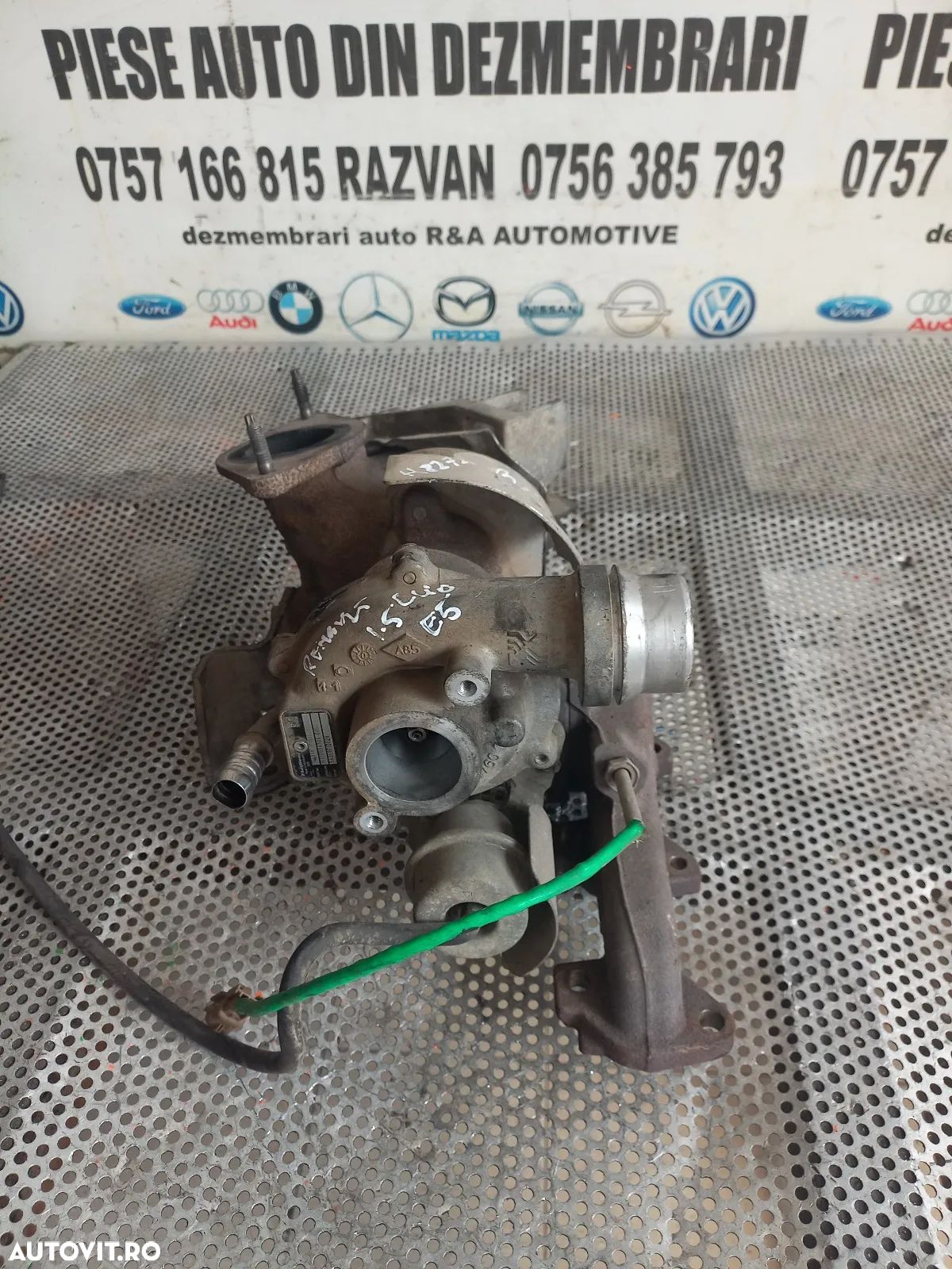 Turbo Turbina Renault Dacia 1.5 Dci Euro 5 Cod H Sandero Duster Logan Lodgy Clio Kangoo Etc - Dezme - 1