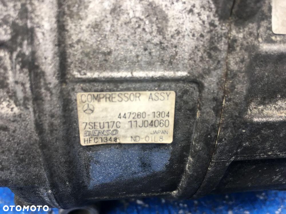 Mercedes W221 3.0 V6 CDI Kompresor Sprężaka Klimatyzacji 447260-1304 - 3