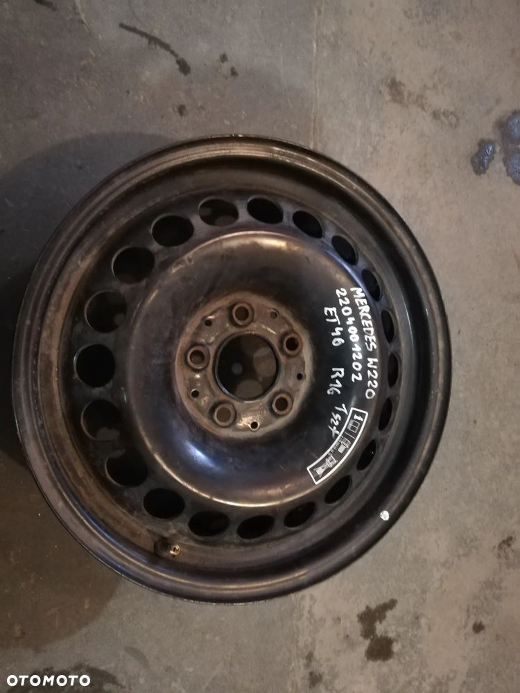 Felga Mercedes 5x112 16" 7,5J ET46 2204001202 - 1