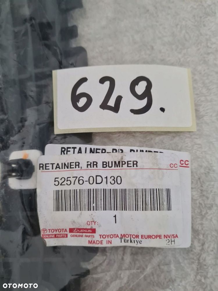 Toyota Yaris III ślizg zderzaka tylnego lewy Nowy - 4