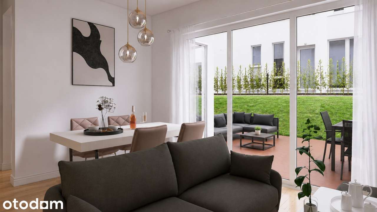 Nowe 37m², 2 pokoje +TARAS 34m²! Centrum, Pogonowskiego 73, Prywatnie