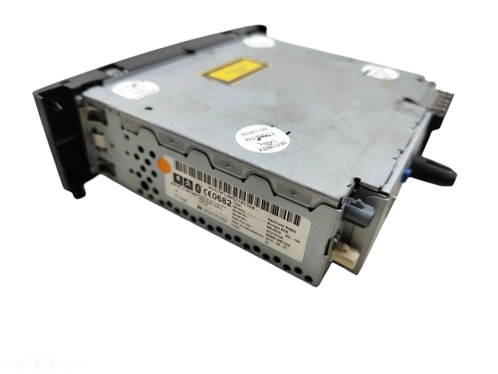 RADIO NAWIGACJA GPS PEUGEOT 308 I T7 (2007-2011) 2.0 HDI 140KM 96661987XN - 2