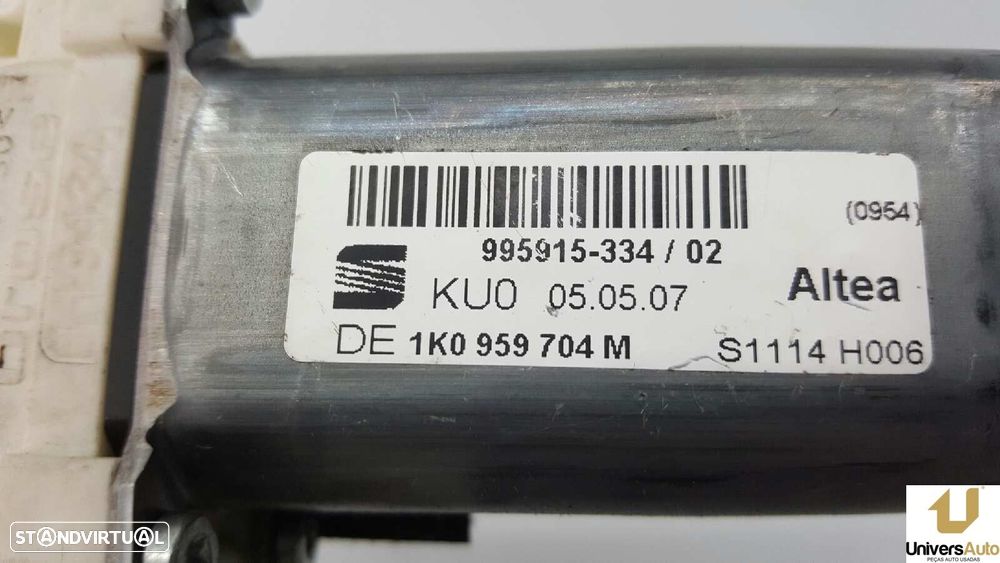 MOTOR ELEVADOR TRASEIRO DIREITO SEAT ALTEA (5P1) REFERENCE - 2