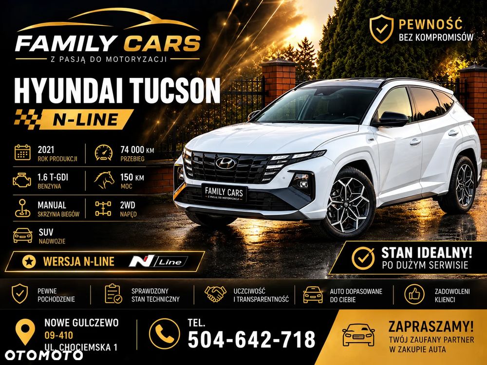 Hyundai Tucson 1.6 T-GDi N Line 2WD