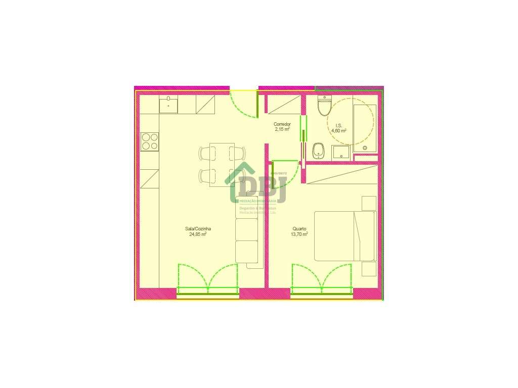 T1's Novos Empreendimento Premium - Quinta dos Caldeirões, Covilhã - Grande imagem: 4/6