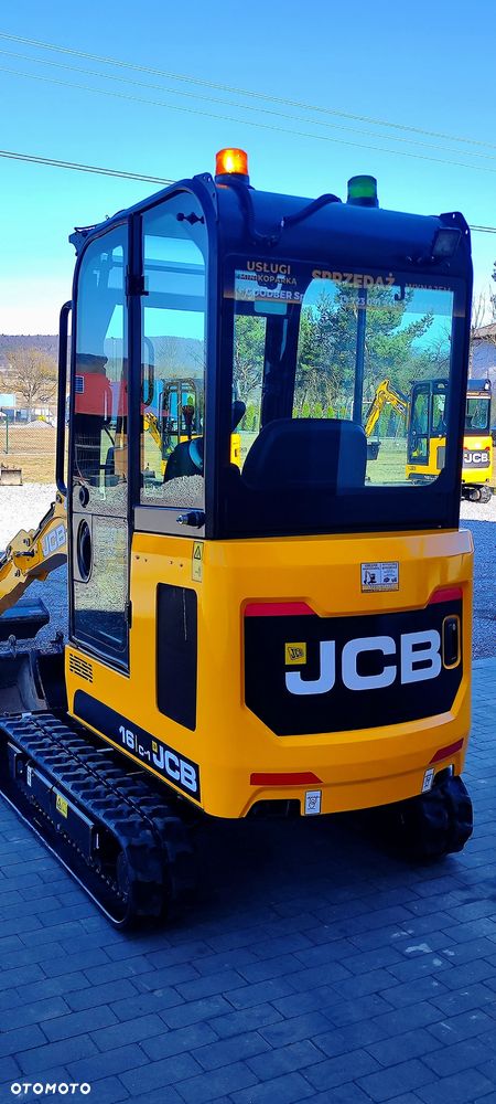 JCB JCB 16 C-1 mini koparka 3 łyżki 19c1 sprowadzona 8018 serwisowana - 10