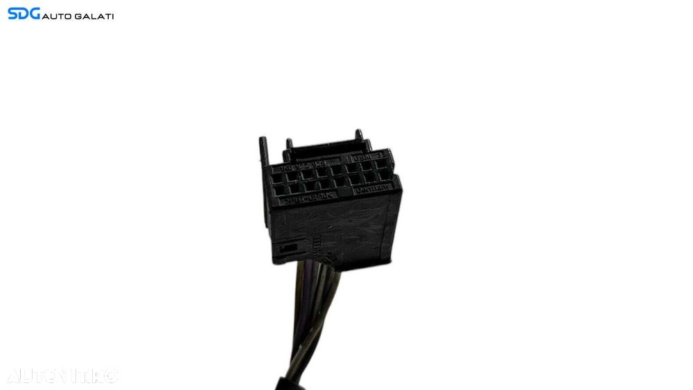 Oglinda Electrica Dreapta Volkswagen Touran 2003 - 2010 Culoare Albastru Deschis Cod 010744 [ L5711 ] - 3