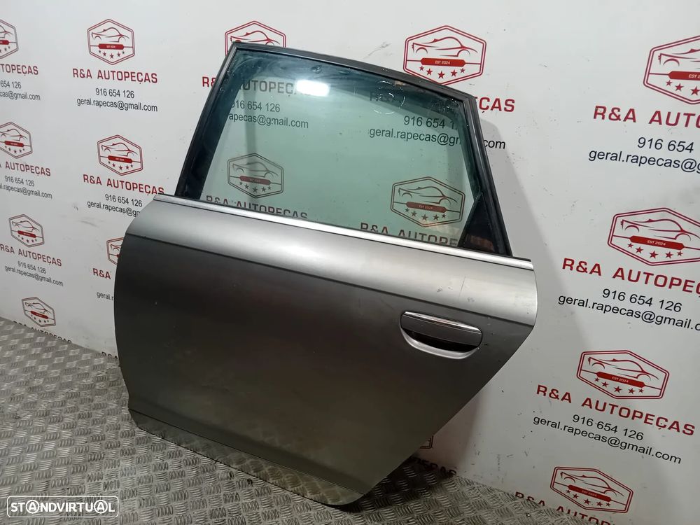 Porta Trás Traseiro Esquerdo Audi A6 C6 Sedan Original - 4