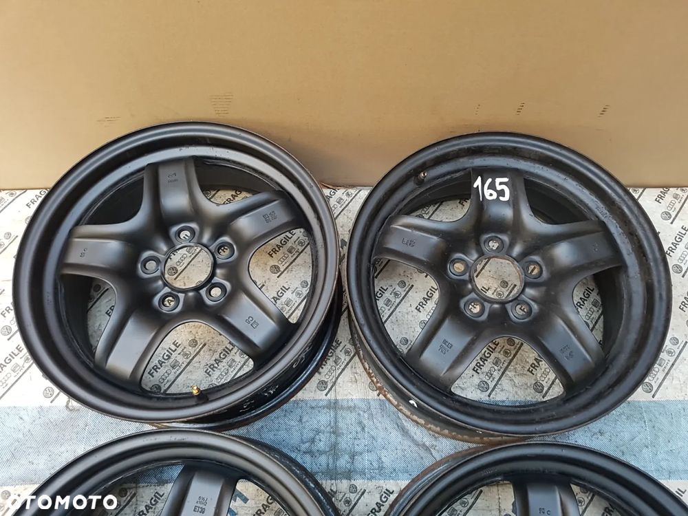 FELGI STALOWE+ KOŁPAKI  OPEL ASTRA H MERIVA B ZAFIRA B VECTRA C  5x110 6,5JX16 ET39 - 4