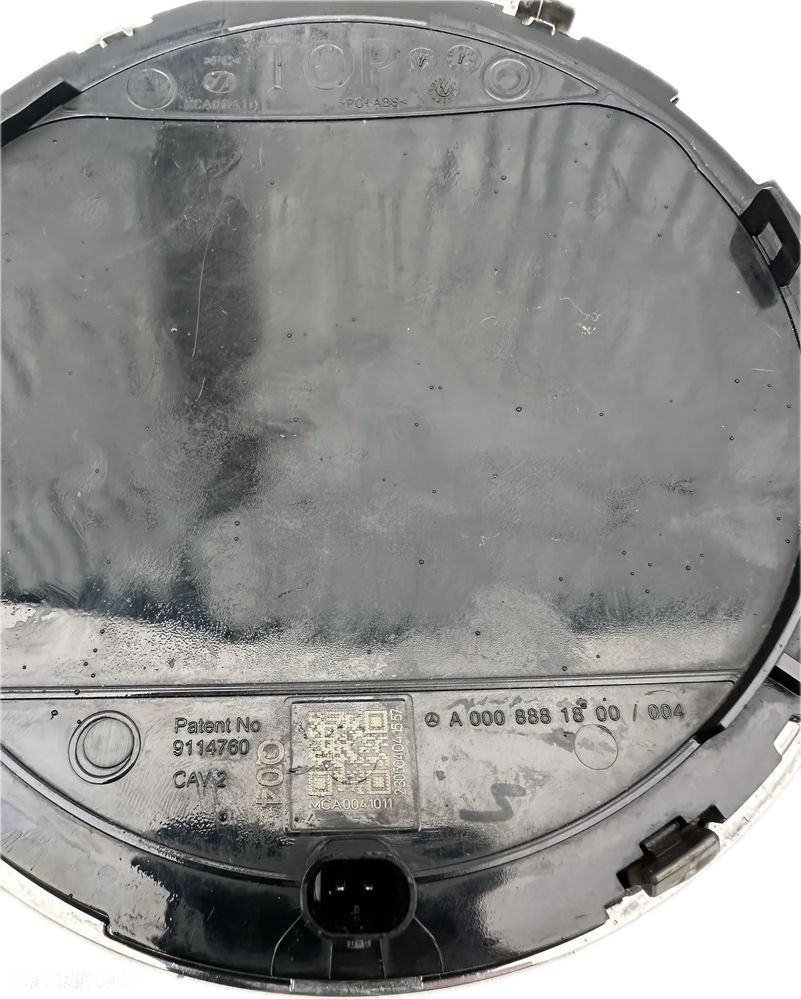 ZNACZEK EMBLEMAT W GRILL RADAR MERCEDES C W206 CLE W236 ORYGINAL DEMONTAZ 0008881800 - 5