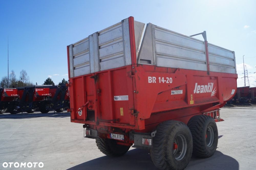 Inny Przyczepa Rolnicza JEANTIL BR 14-20  14 Ton - 9