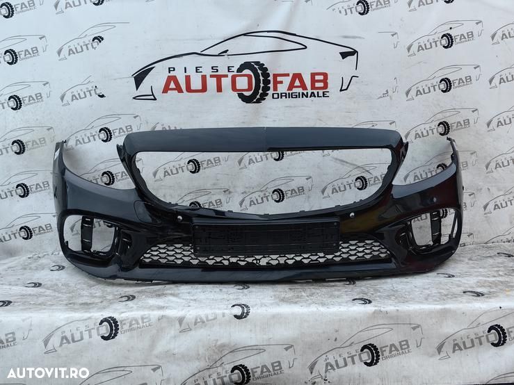Bara fata Mercedes C-Class W205 AMG-Line Facelift an 2018-2021 Gauri pentru 6 senzori - 1