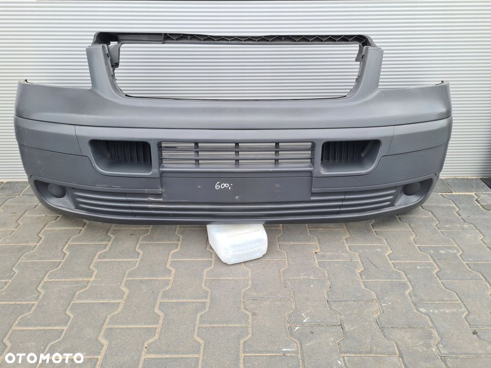 VW T5 TRANSPORTER zderzak przód czarny STRUKTURA - 1