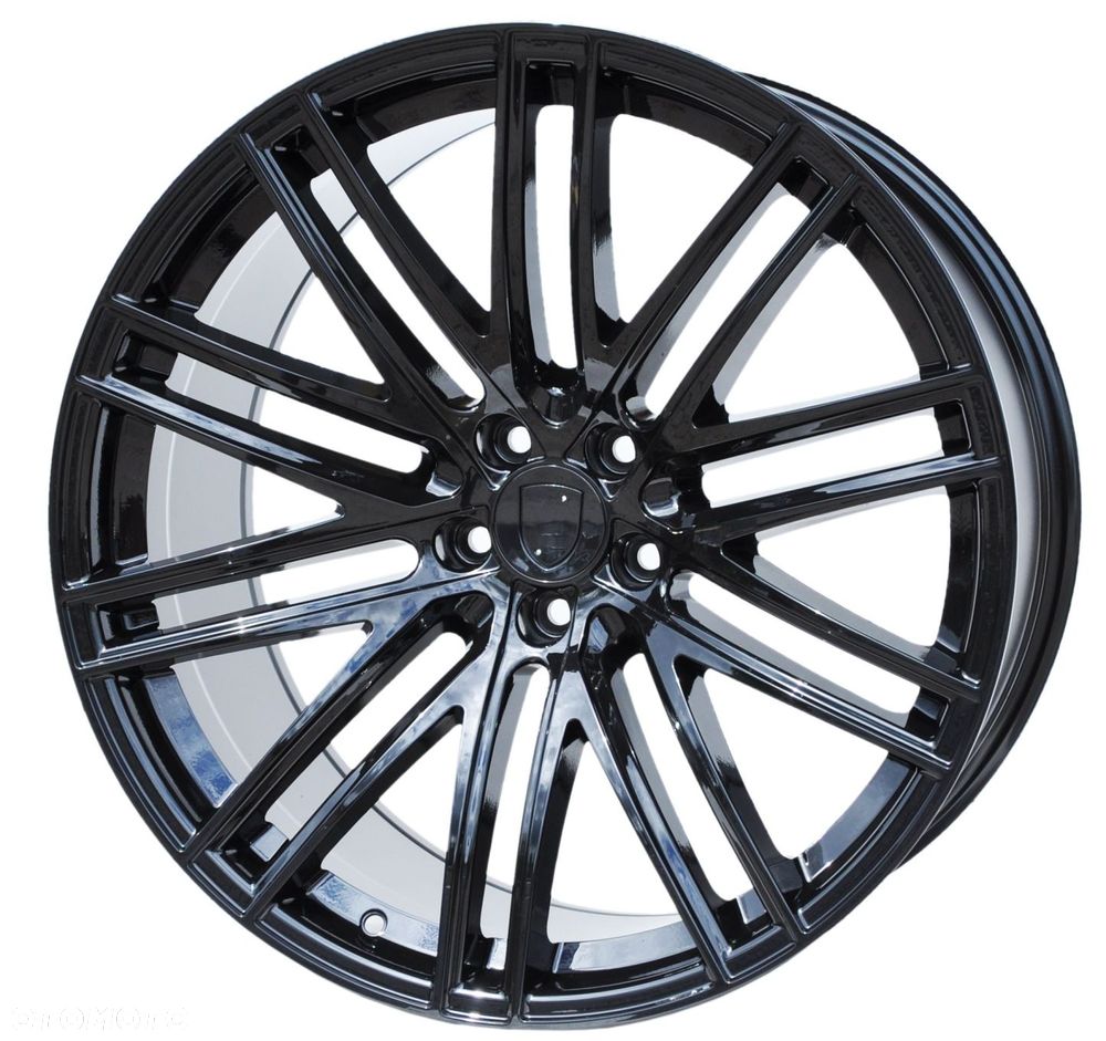 1274 CZARNE NOWE FELGI 21 5x112 DO PORSCHE MACAN - 1