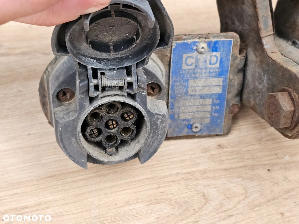 HAK HOLOWNICZY WIĄZKA GNIAZDO 7 PIN OPEL ASTRA G II BERTONE - 6