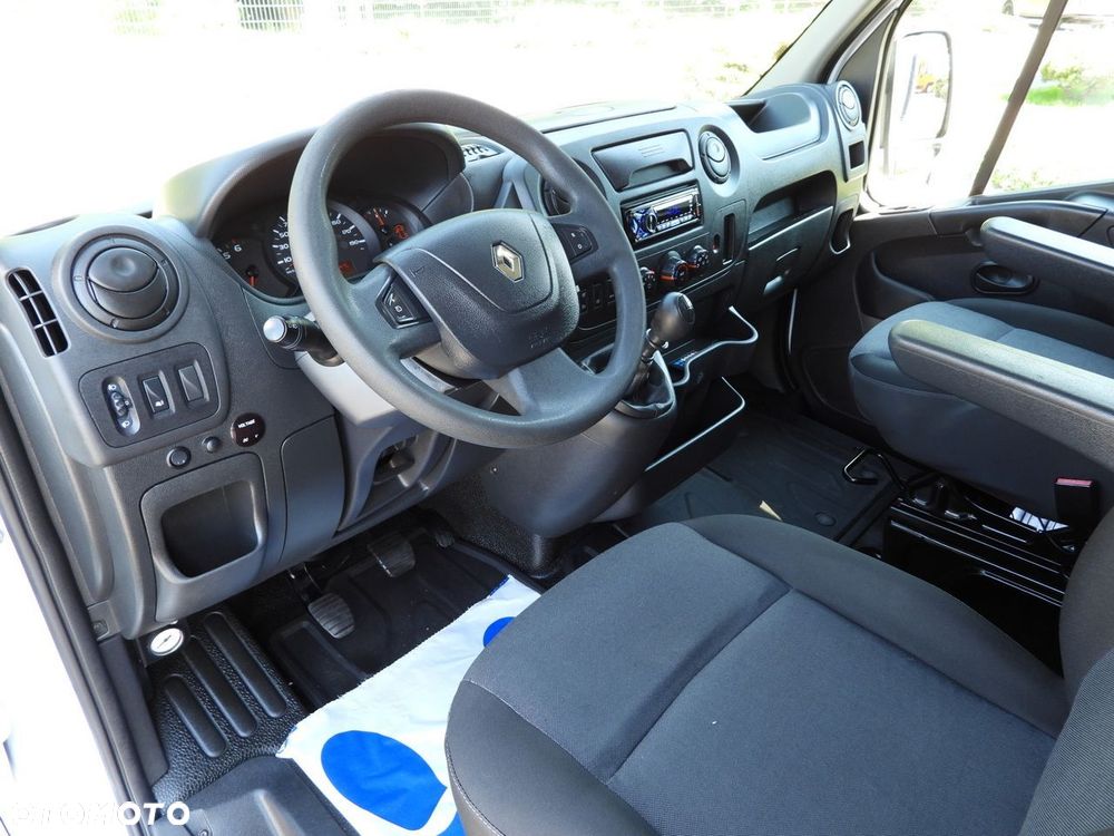 Renault MASTER PLANDEKA 8 PALET TEMPOMAT PNEUMATYKA KLIMATYZACJA  170KM - 3