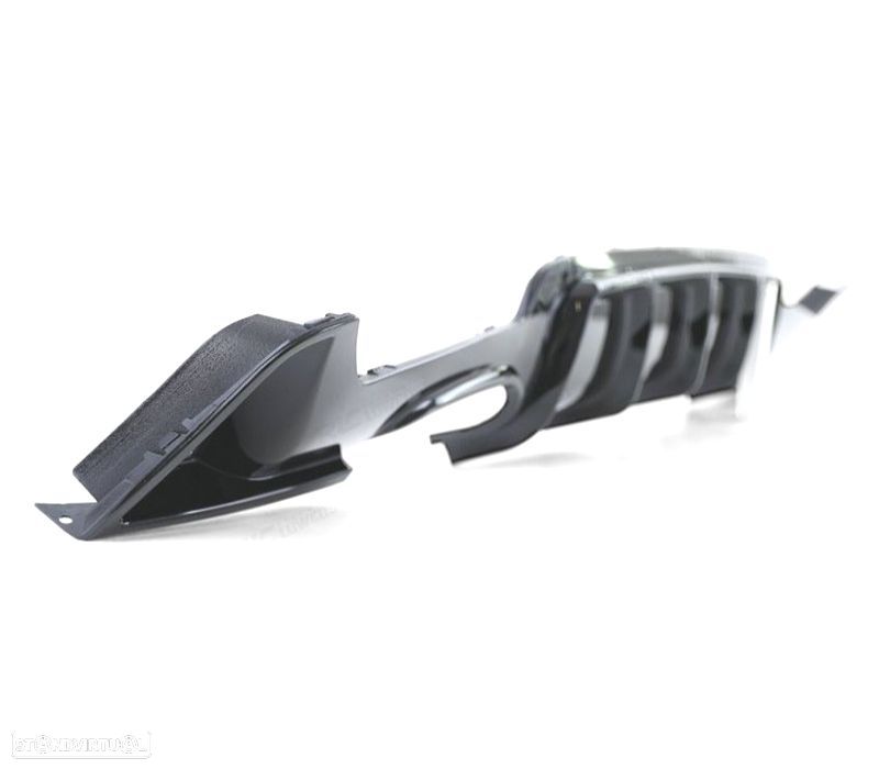 DIFUSOR BMW F32 F33 F36 13-20 COUPÉ CABRIO M PERFORMANCE PRETO BRILHANTE ABS - 2