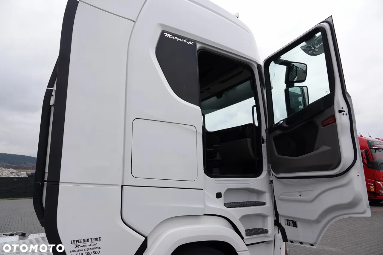 Scania S 500 / RETARDER / KLIMA POSTOJOWA   / PRZÓD NA PODUSZKACH / OPONY 100% / ALUFELGI SPROWADZONA / PO KONTRAKCIE SERWISOWYM - 36