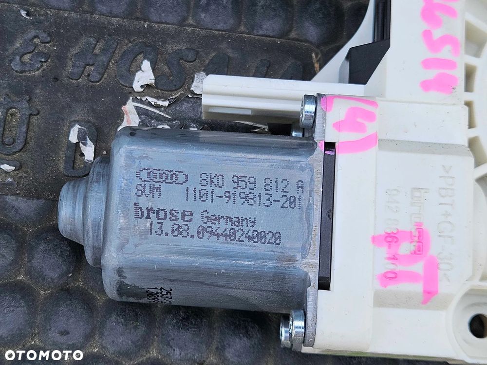 Silniczek Sterownik 8K0959801 A 8K0959802 A 8K0959811 A 8K0959812 A Moduł Szyby Mechanizm Podnoszenia Przod Tyl Audi A4 B8 A5 Sedan Kombi - 38