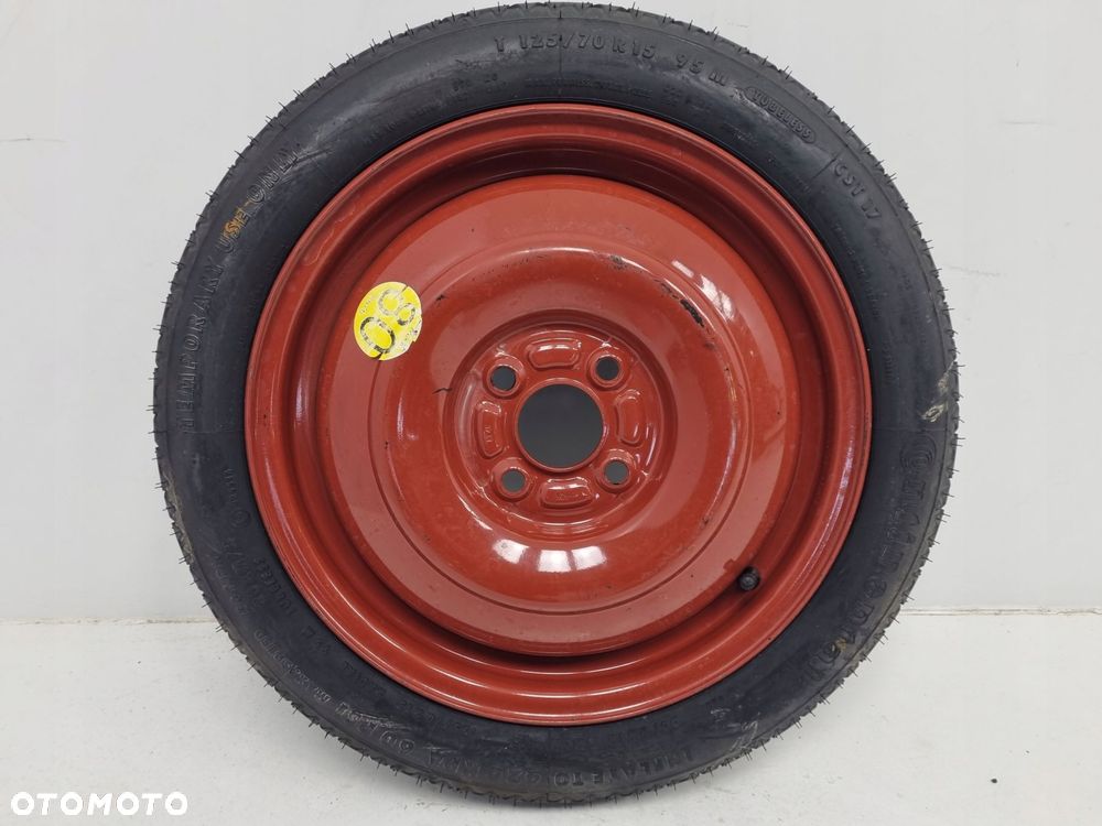 KOŁO DOJAZDOWE ZAPASOWE Suzuki Swift MK6 IV VI 125/70 R15 4x100 ET45 4JX15H - 2