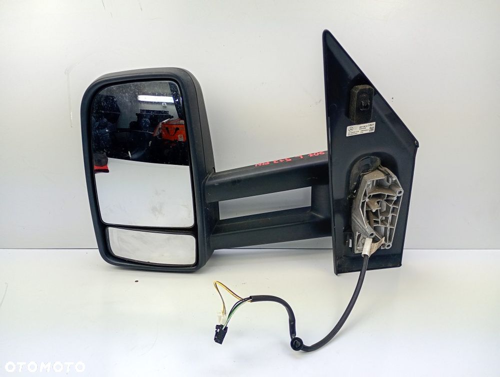 lusterko lewe długie elektryczne europa 5+2 7pin mercedes sprinter w907 w910 A9108101601 - 1
