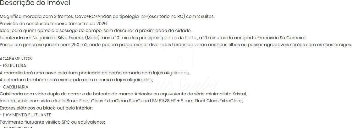 Moradia T3+1 de Luxo em Silva Escura - Nova Construção, Finalização... - Grande imagem: 2/5