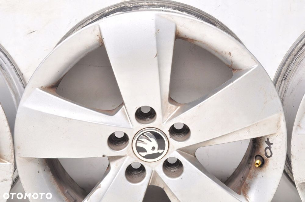SKODA FABIA RAPID FELGI ALUMINIOWE R15" 6J 5X100 ET 38 6V0601025A - 5