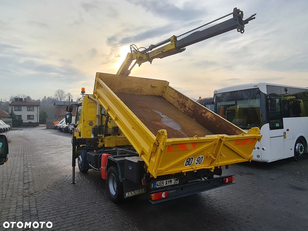 Renault Midlum 160DXi Wywrotka 3 str HDS HMF Specjalny Czołownica Solarka Piaskarka - 10