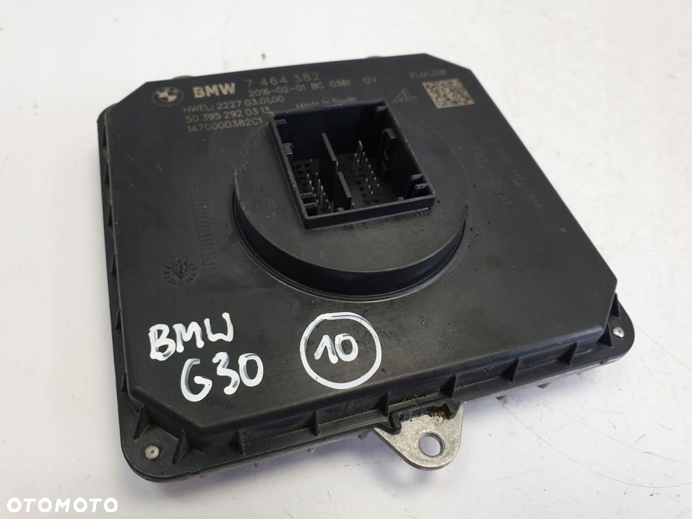 BMW G30 G31 PRZETWORNICA MODUŁ 7464382 FULL LED - 6