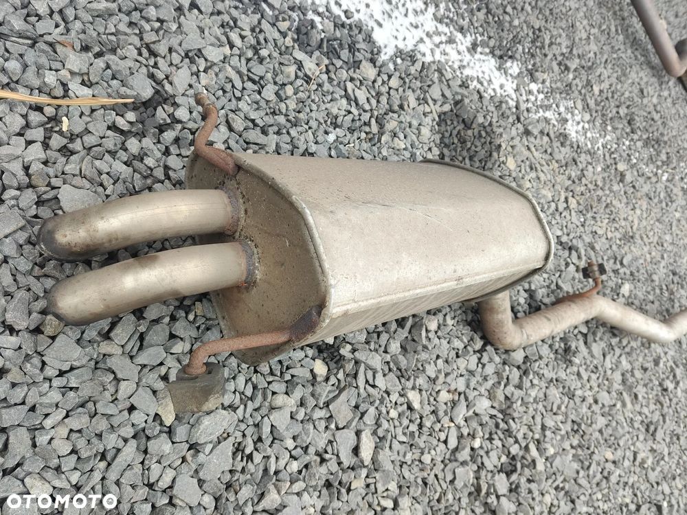 MERCEDES W203 C-klasa 2.2 CDI Tłumik Końcowy Wydech Bez Rdzy - 13