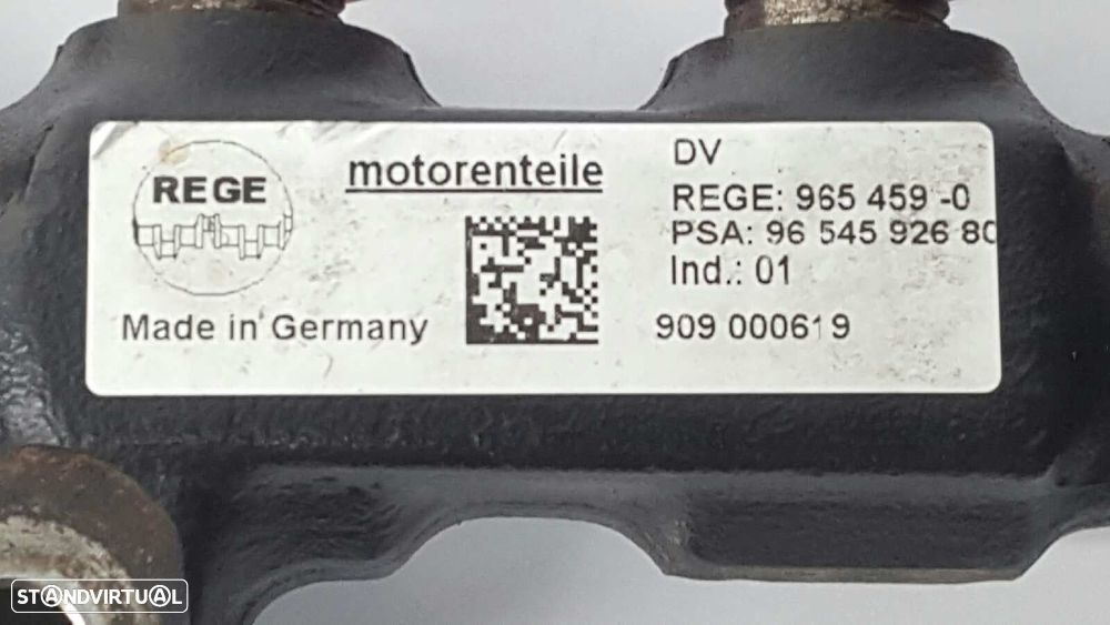 RAMPA INJETORA CITROEN C4 GRAND PICASSO 1.6 16V HDI FAP - 4