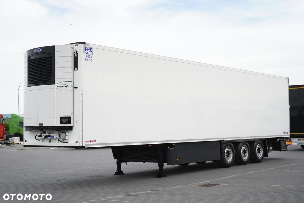 Schmitz Cargobull / CHŁODNIA / CARRIER VECTOR 1550 / OŚ PODNOSZONA - 1