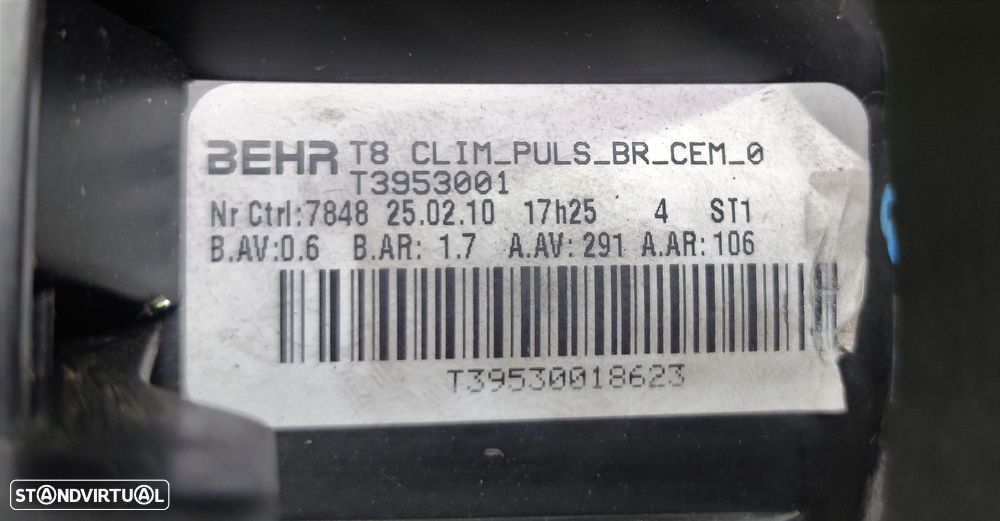 MOTOR DE CHAUFAGE PEUGEOT 3008 2017 - 6