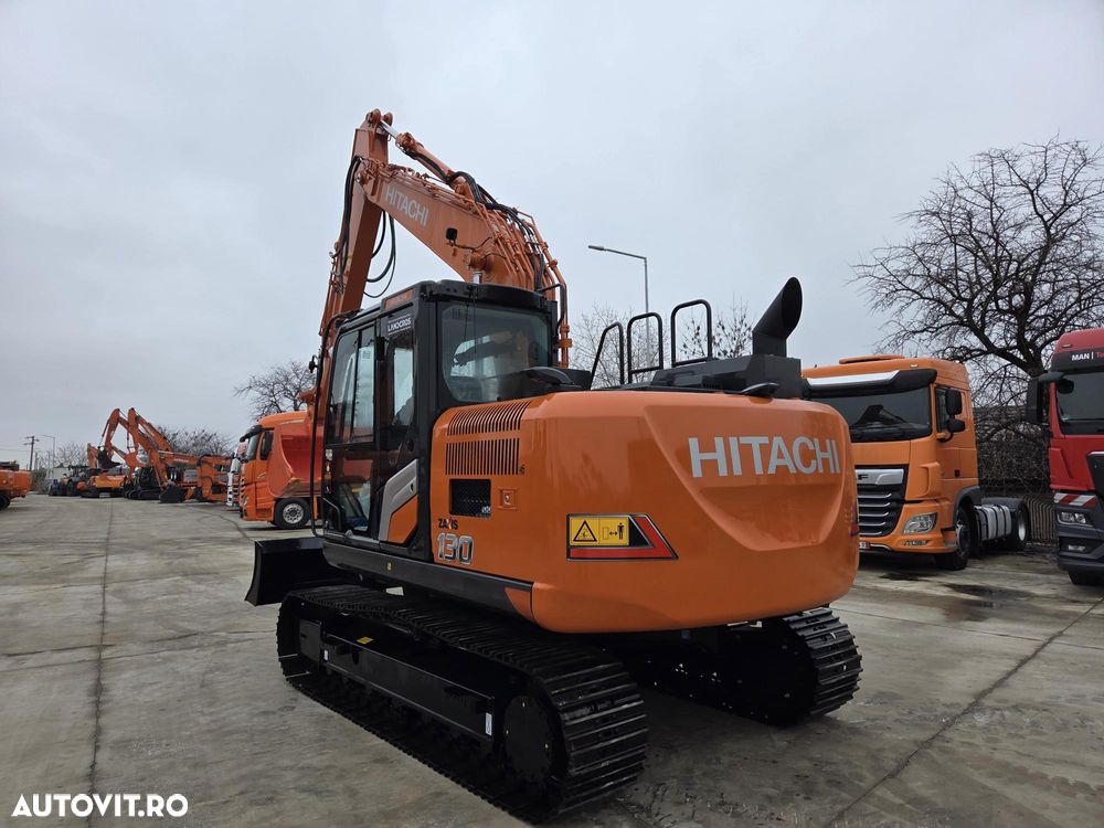 Hitachi LANDCROSS ZX130-7, 2025, 15,5t, LAMA, Ad sapare 7m, Inst picon, Inst rotire, camera spate, camere laterale, latime 2,49m, consum 5,5l/ora, ridica 7,5tone, garantie extinsa, posibilitate leasing-PROMOTIE 129.900 EUR+Tva - 4