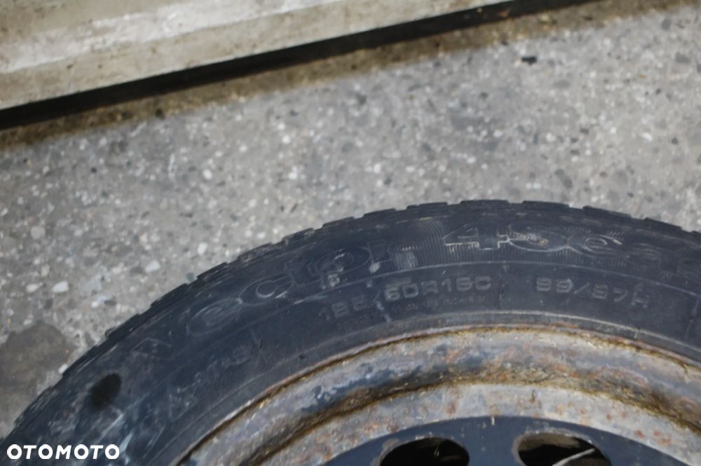 FELGA KOŁO ZAPASOWE 1K0601027A 5X112 195/60R16C ET50 6.5J VW PASSAT B6 AUDI A3 SKODA 215/55R16 - 3