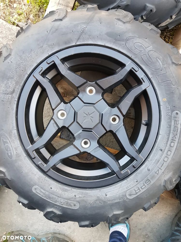 POLARIS SPORTSMAN 570 KOŁA FELGI ALUFELGI 14 KOMPLET 4x156 - 5