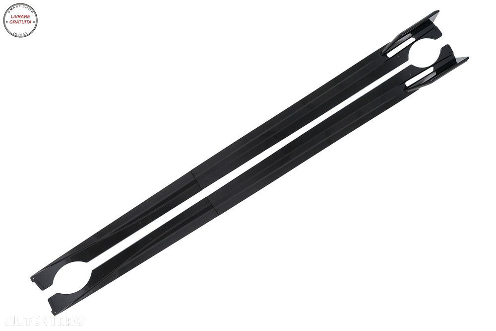 Pachet Exterior Aero BMW X7 G07 LCI M-Tech (2023-) Black Knight Design Negru Lucio- livrare gratuita - 18