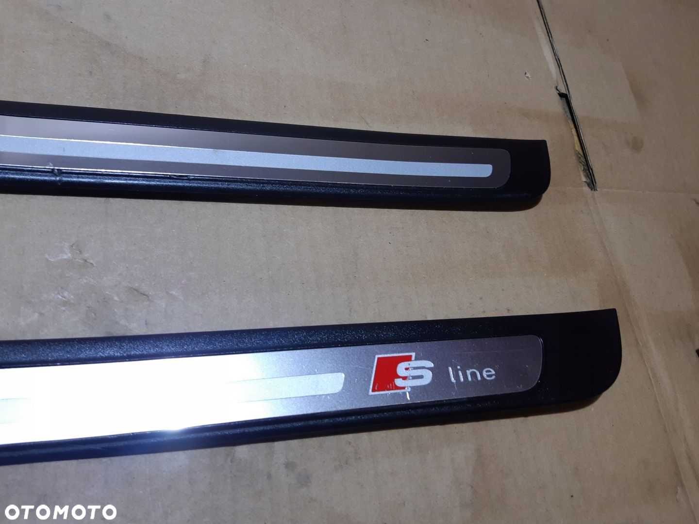 AUDI A4 B8 S-LINE LISTWY PROGOWE KOMPLET 8K0853373B 8K0853374B - 7
