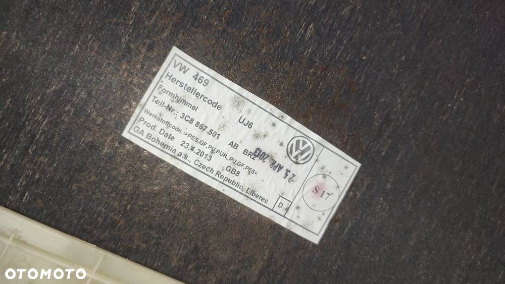 PODSUFITKA DACH CZARNY VW PASSAT B7 CC LIFT - 11