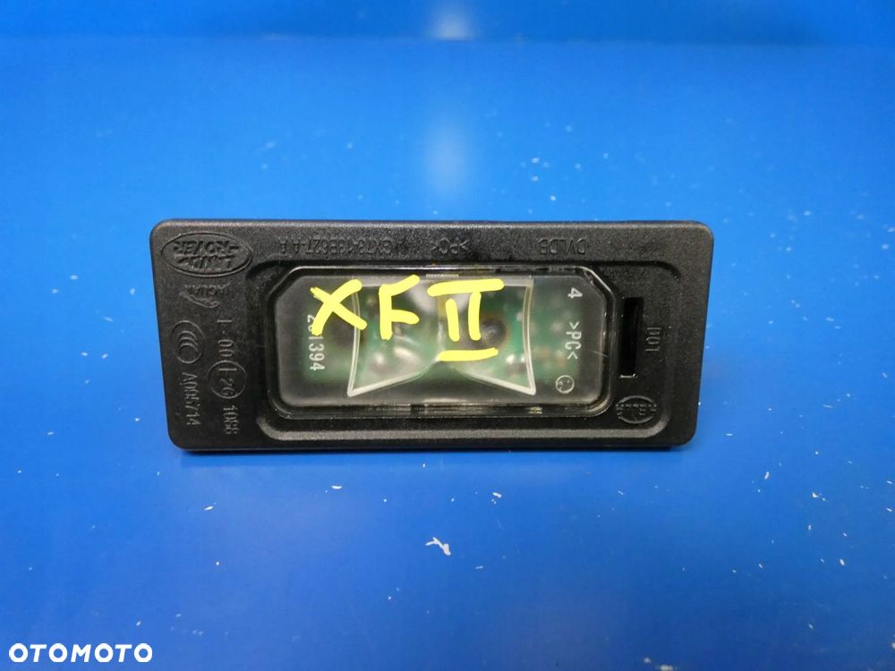 JAGUAR XF X260 LAMPKA OŚWIETLENIE TABLICY REJESTRACYJNEJ - 1