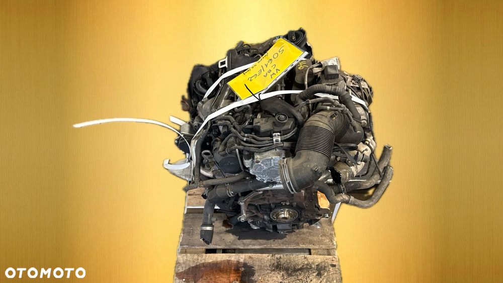 Volkswagen CBA 2.0 diesel silnik kompletny z pełnym osprzętem gotowy do montażu VIDEO PRACY SILNIKA - WHATSAPP LUB LINK W OPISIE - 3