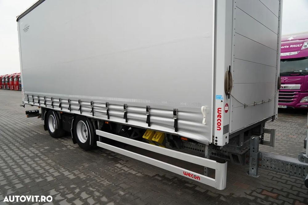 DAF XF 480 / COMBINAȚIE TANDEM / SSC / PUNTE RIDICATĂ / REMORCA WECON / SAF / - 14