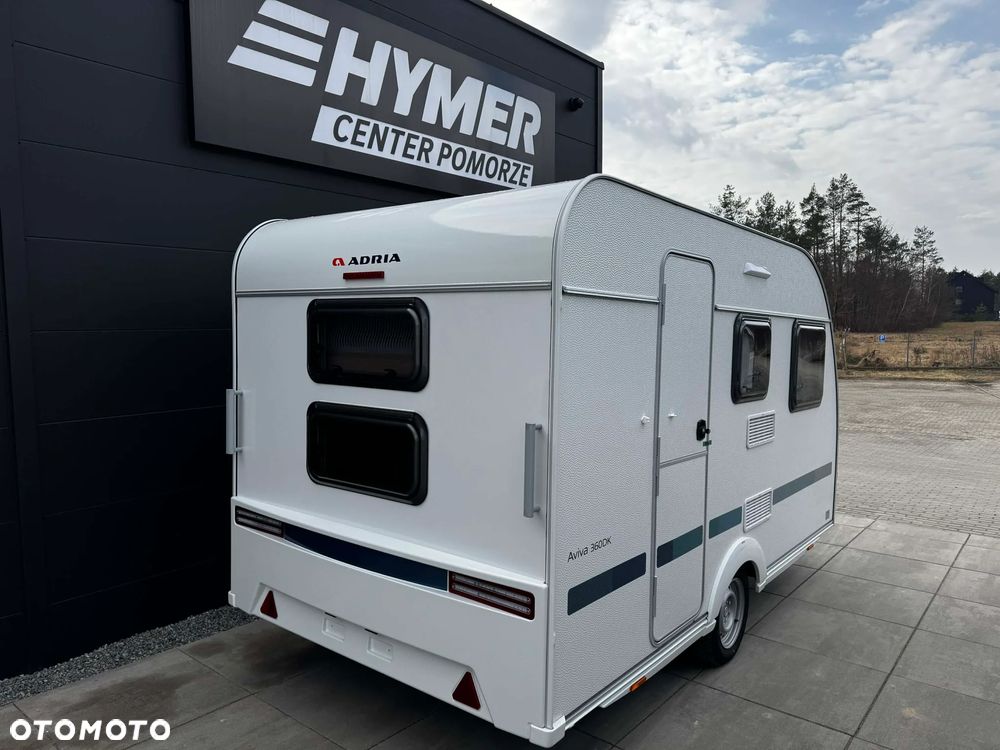 Adria Aviva 360DK - Lekka, 1000kg DMC, Nowa, FV23%, Łóżka piętrowe - 4