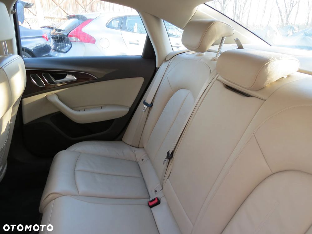 FOTELE SIEDZENIA SKÓRA BEŻ KOMPLET EUROPA SEDAN AUDI A6 C7 4G - 7