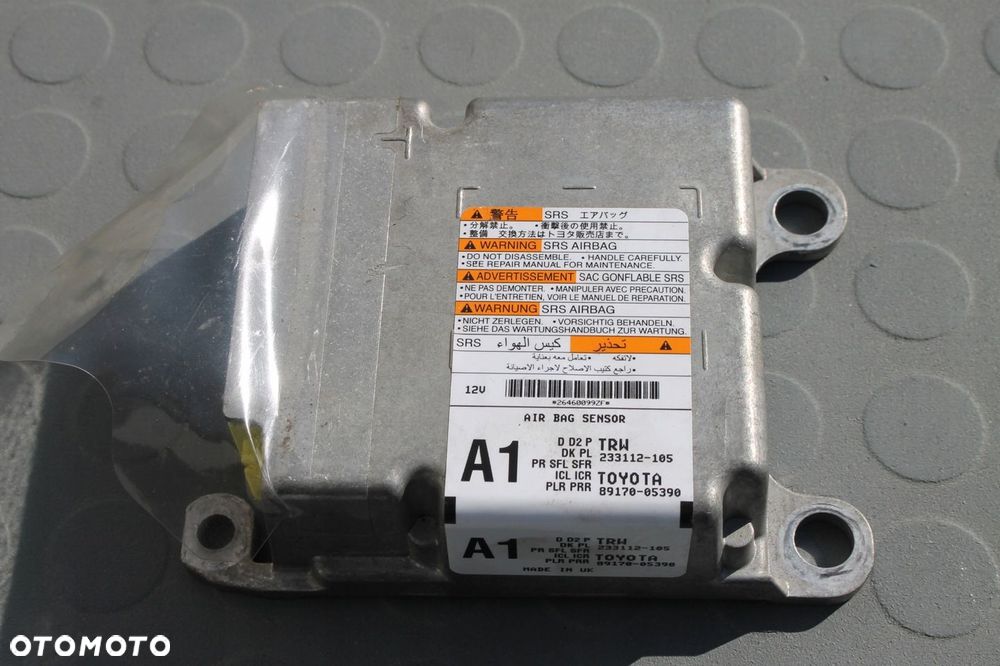 MODUŁ PODUSZEK SENSOR AIRBAG AVENSIS T29 15-18