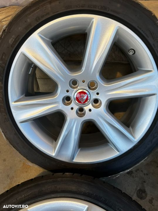 vand jante originale Jaguar pe 18” echipate cu anvelope noi - 2
